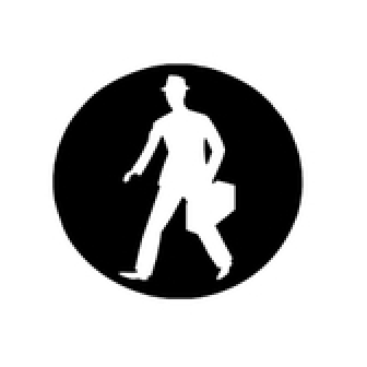 イラスト：歩く人