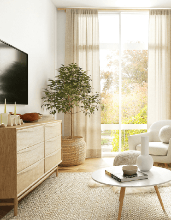 画像：彩りのある部屋